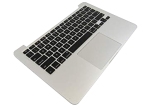 APPLE Top Case with Keyboard, ISO, Space Gray-DEU