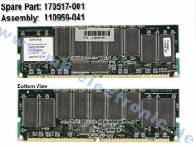HPE Memory 512MB SDRAM 256MB CL3328808-021