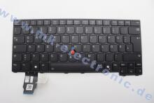 Lenovo Keyboard Black w/ Backlight German