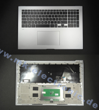LG  Uppercover w. Keyboard for SVC Quartz Silver (Black) Bac