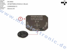 FUJITSU BT-BATTERY (MAXELL 3V) (CR2032)