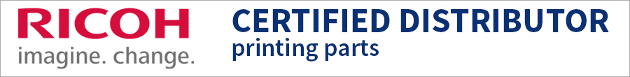 RICOH certified distributor printing parts
